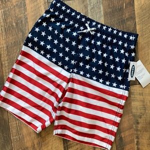 NWT Old Navy Boys Swim Trunks